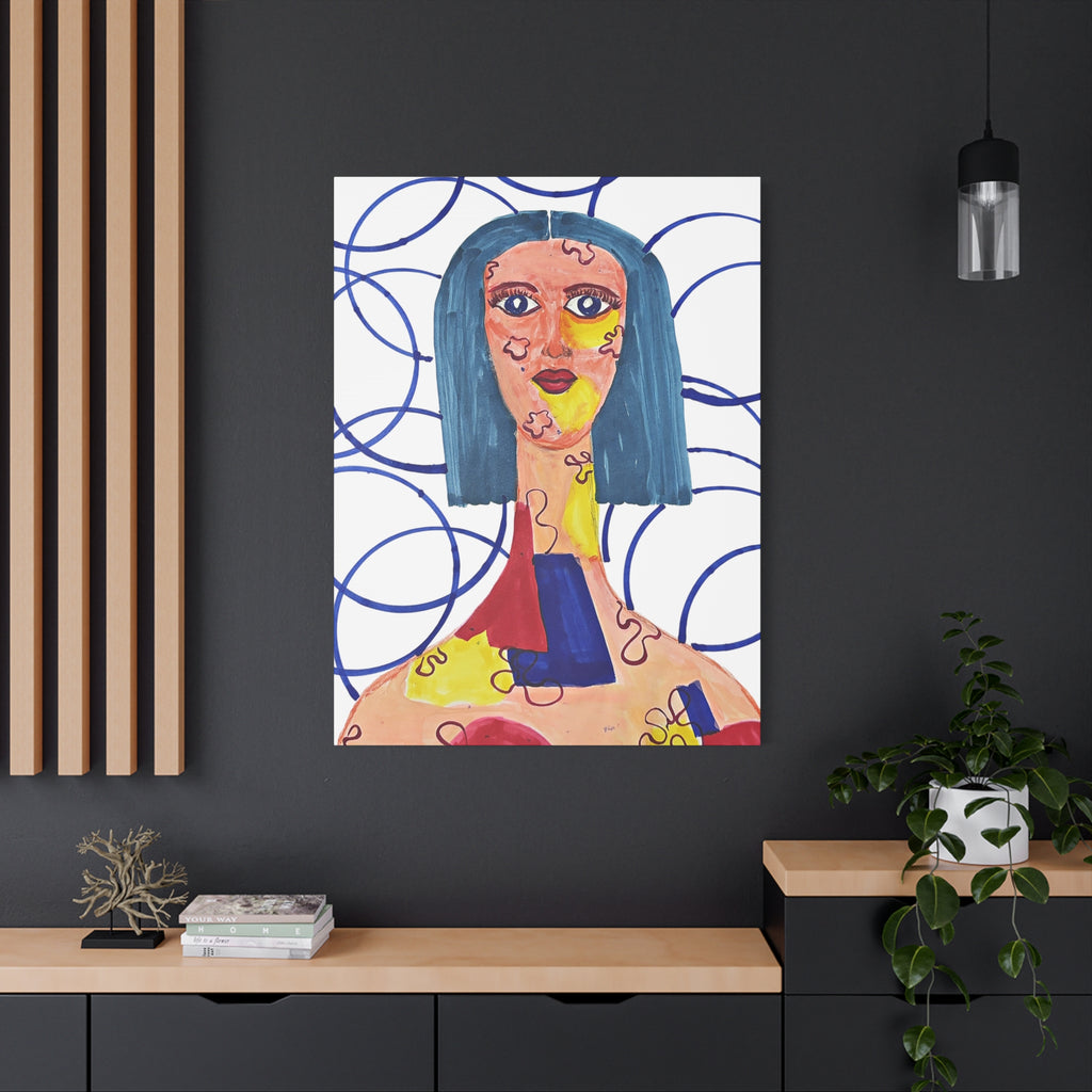 Puzzled Matte Canvas