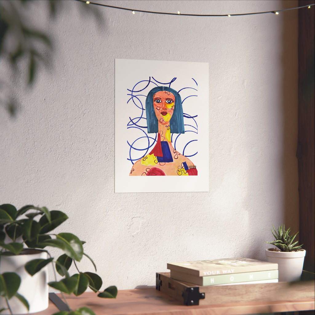 Puzzled Poster