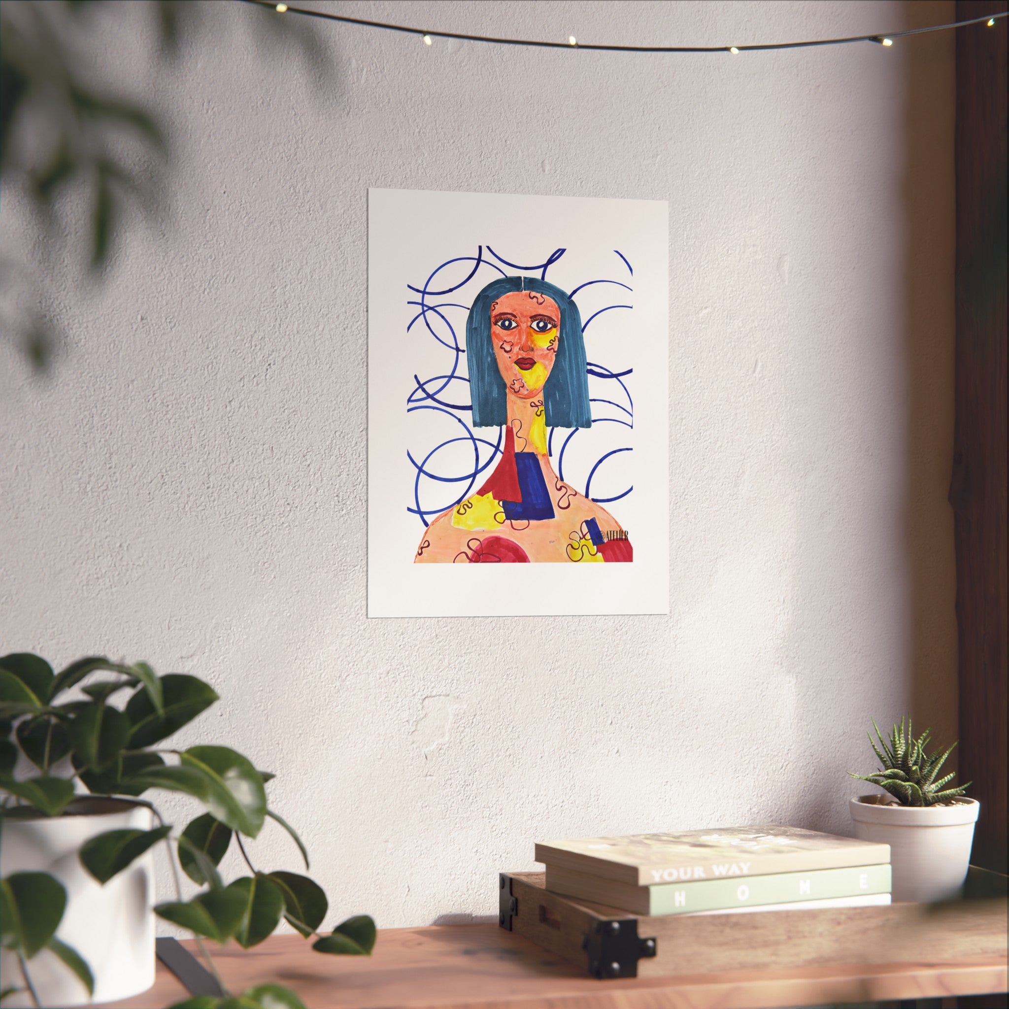 Puzzled Poster