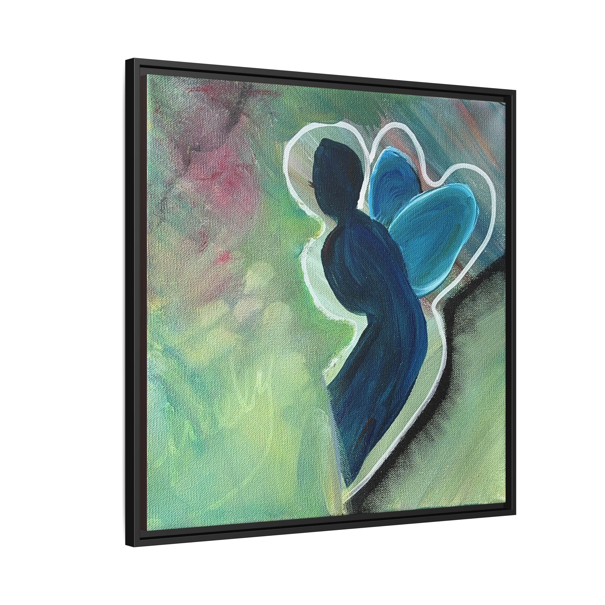 Flit Matte Canvas Print — Framed Wall Art