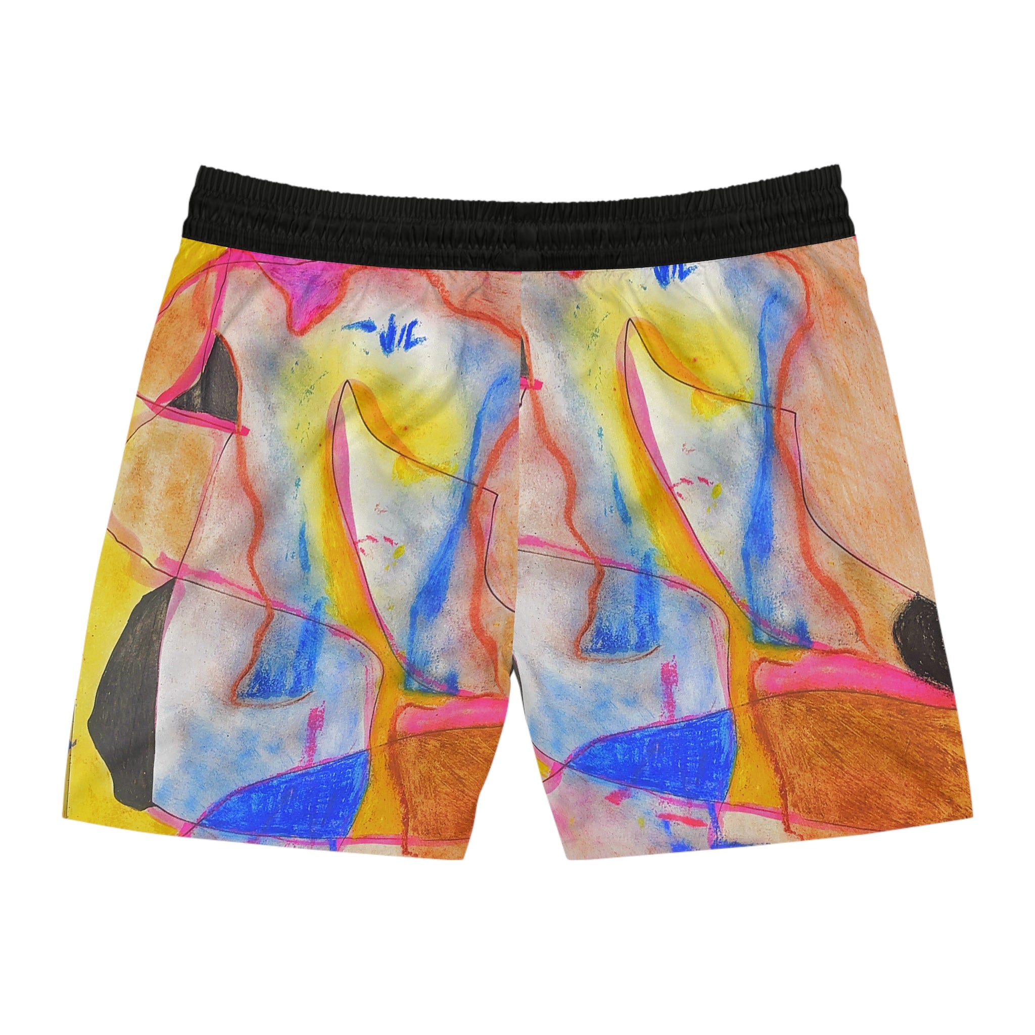 Abstract Swim Shorts