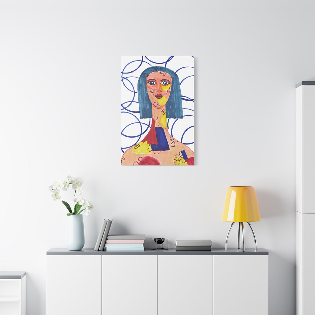 Puzzled Matte Canvas