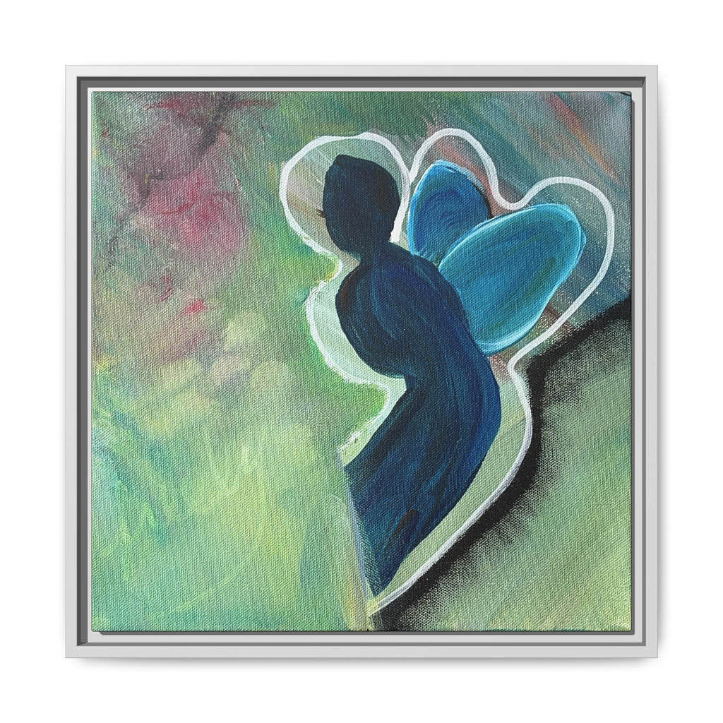 Flit Matte Canvas Print — Framed Wall Art