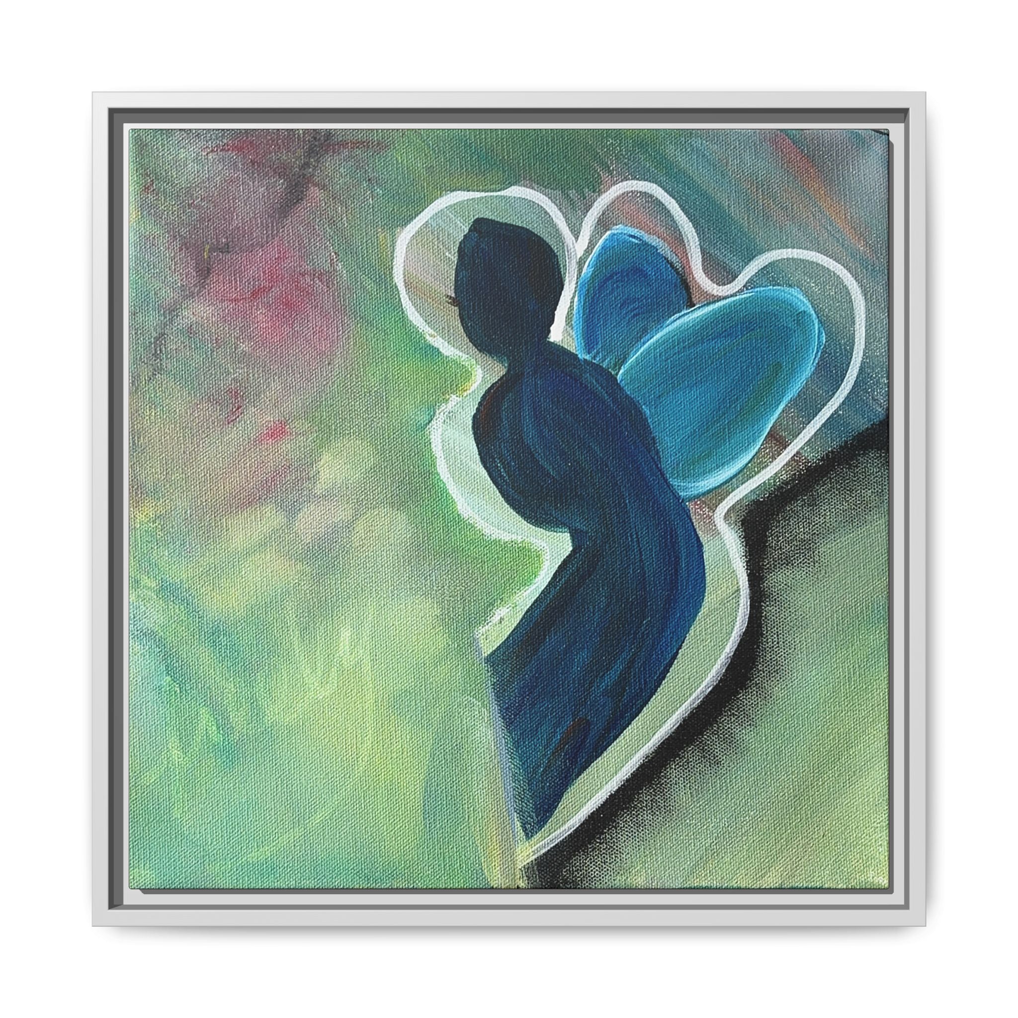 Flit Matte Canvas Print — Framed Wall Art