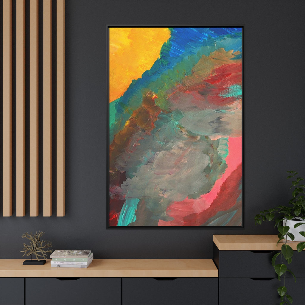 Asunder Matte Canvas Print — Framed Wall Art