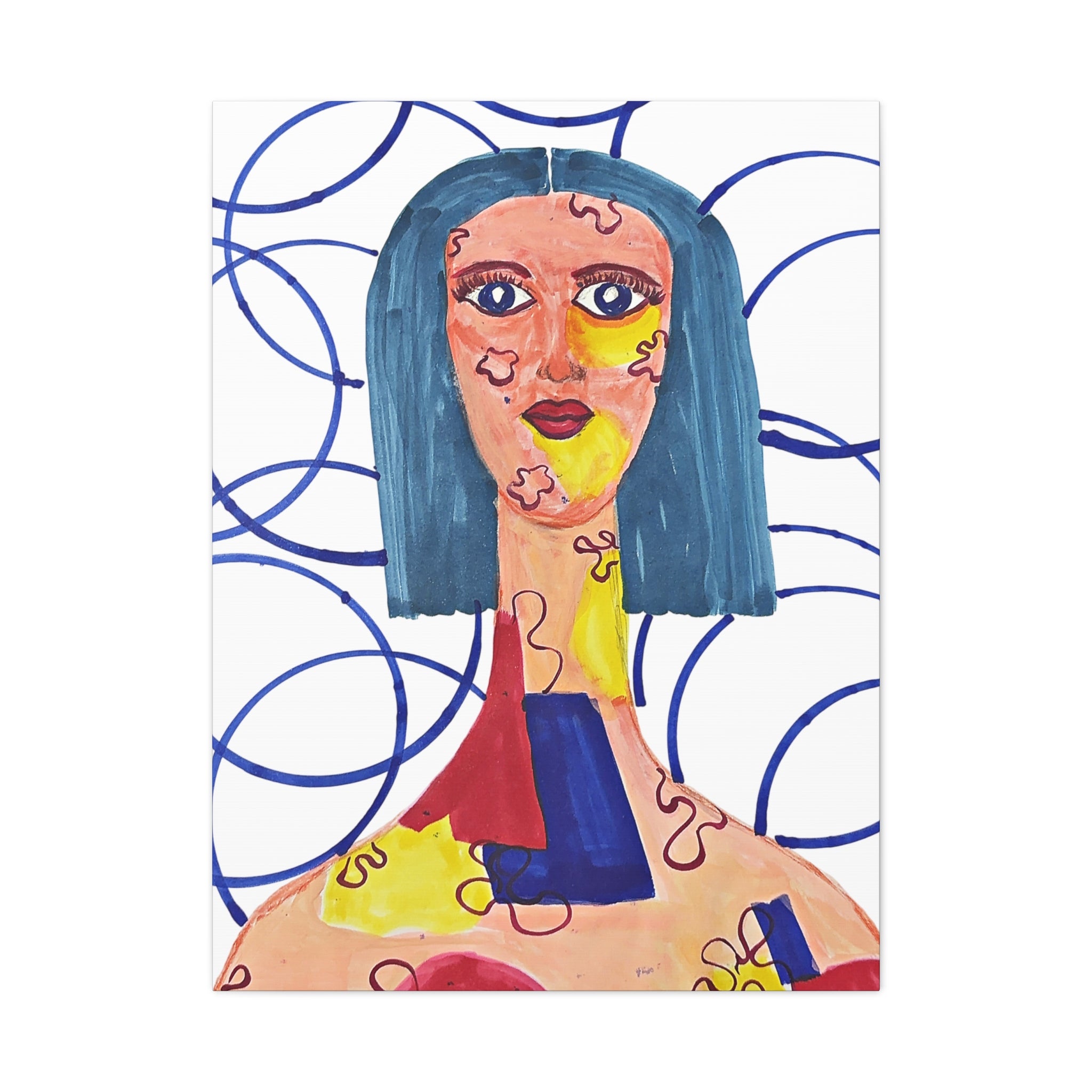 Puzzled Matte Canvas