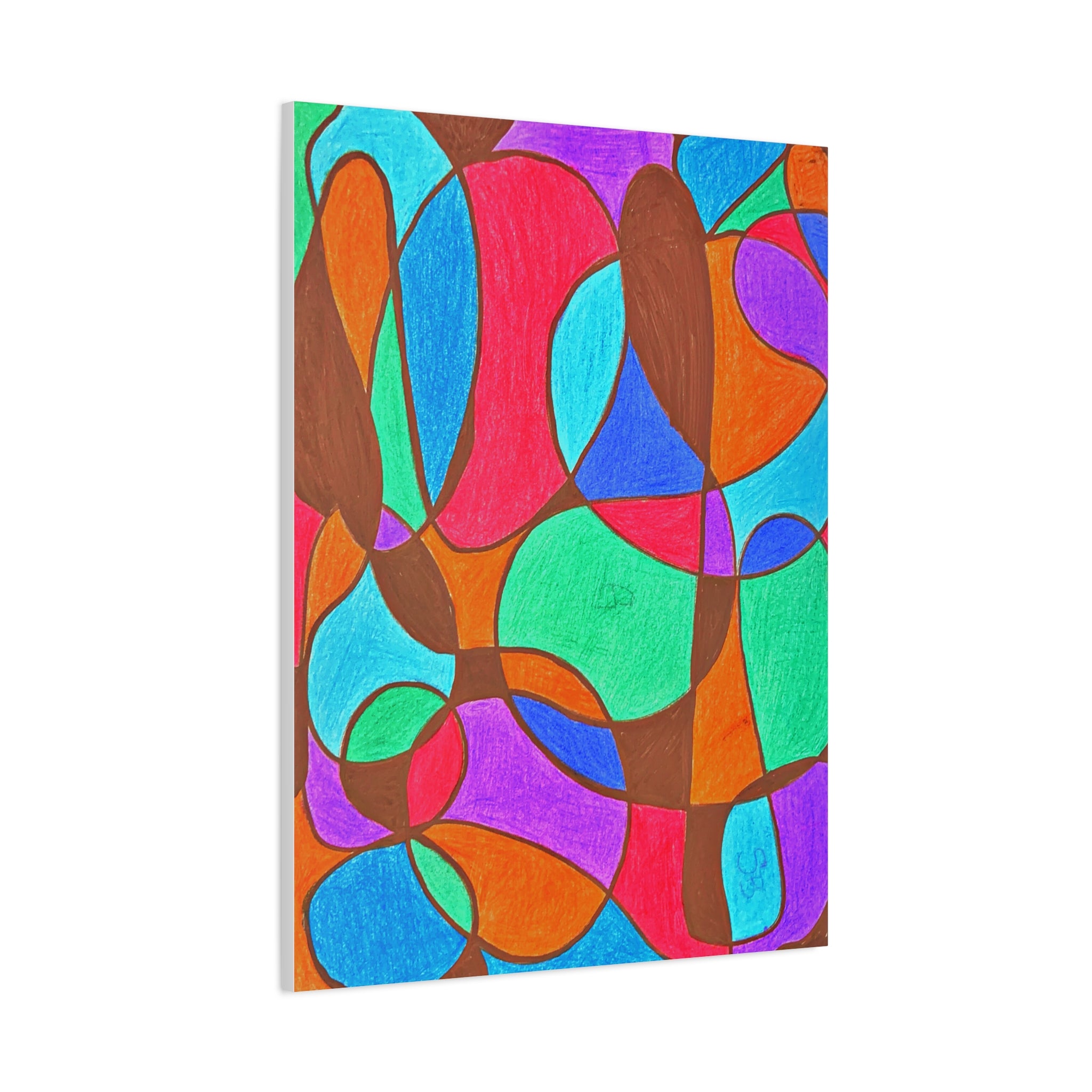 Kaleidoscope Matte Canvas