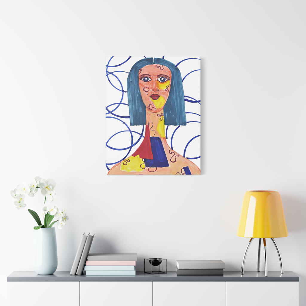 Puzzled Matte Canvas