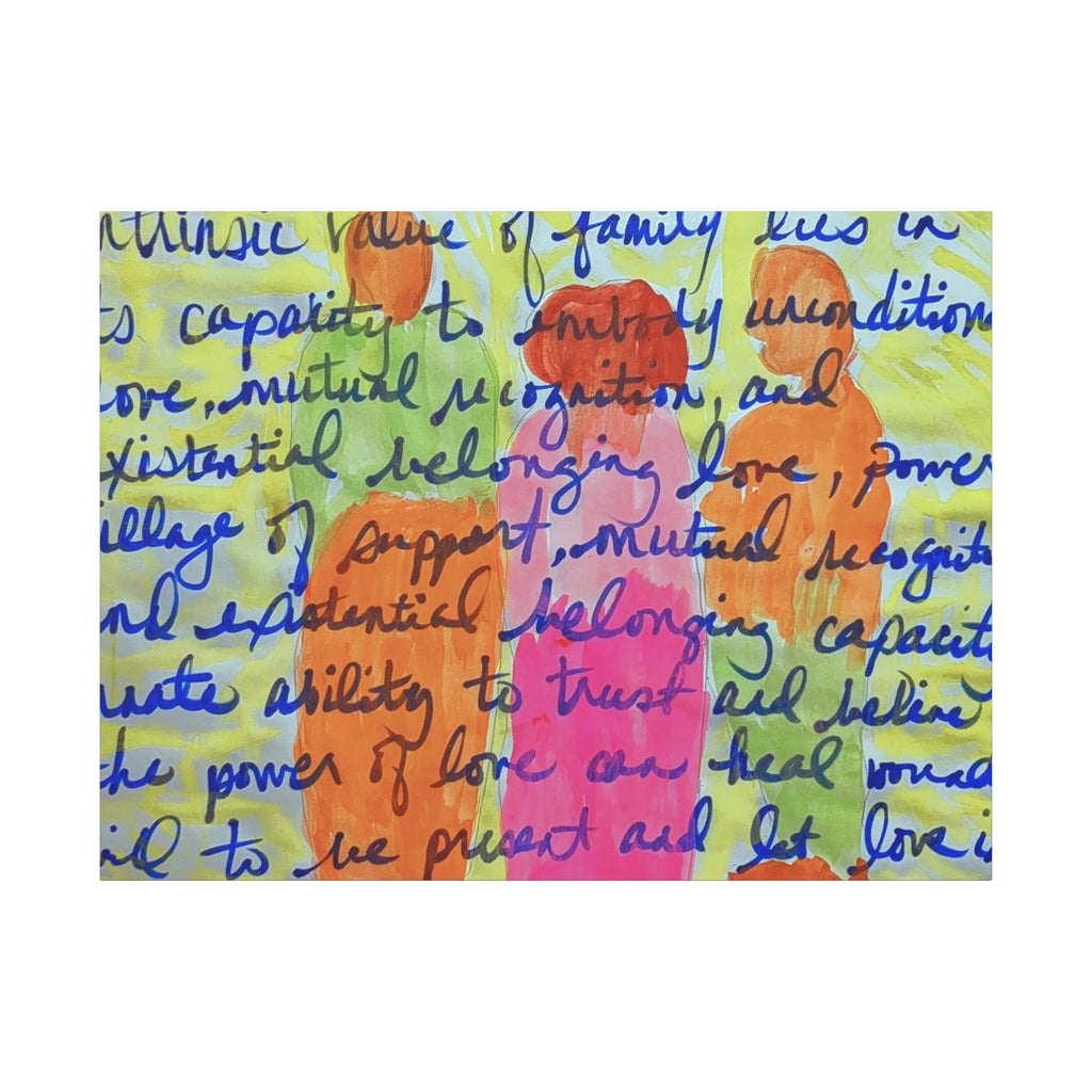 Family Values Matte Canvas