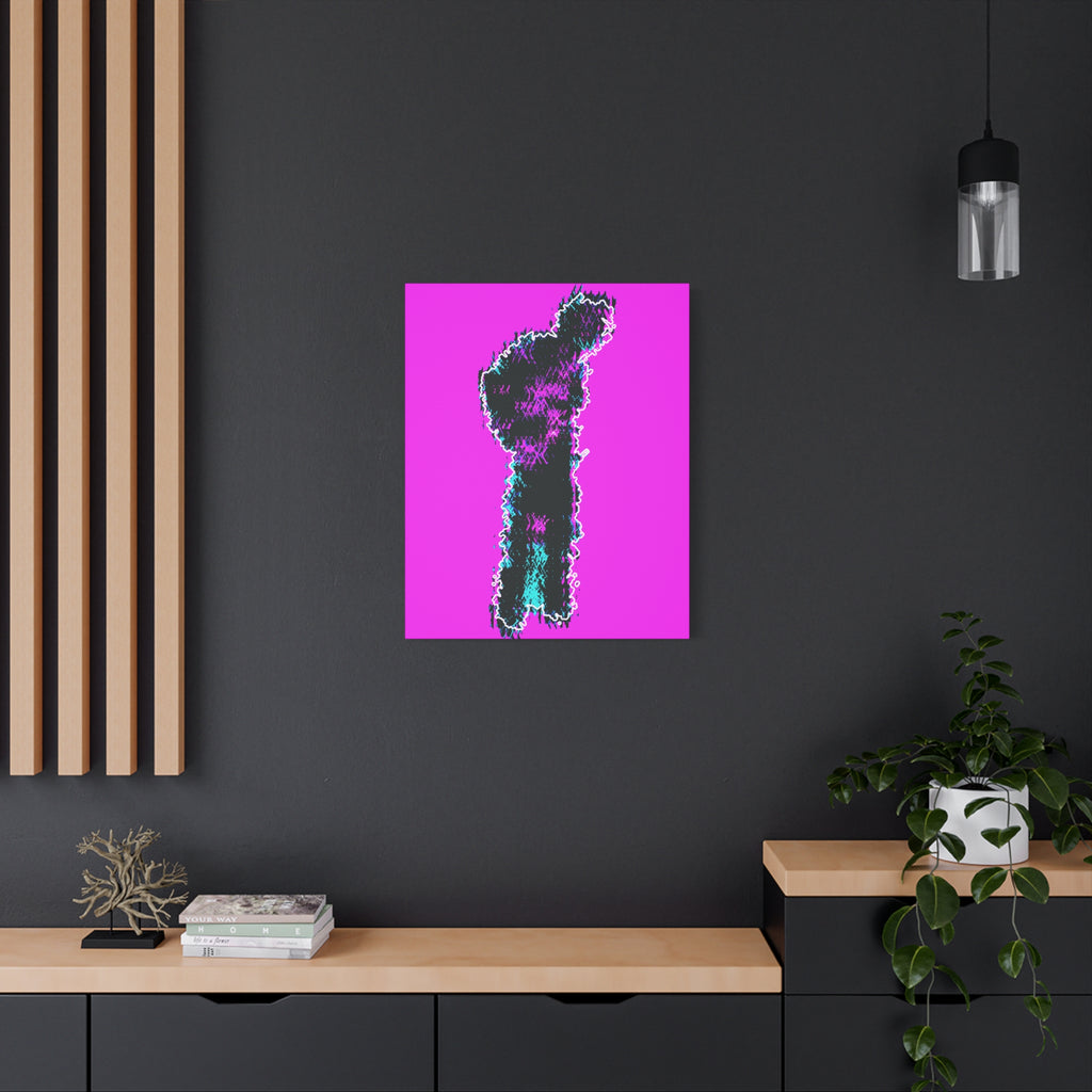 Distorted Matte Canvas