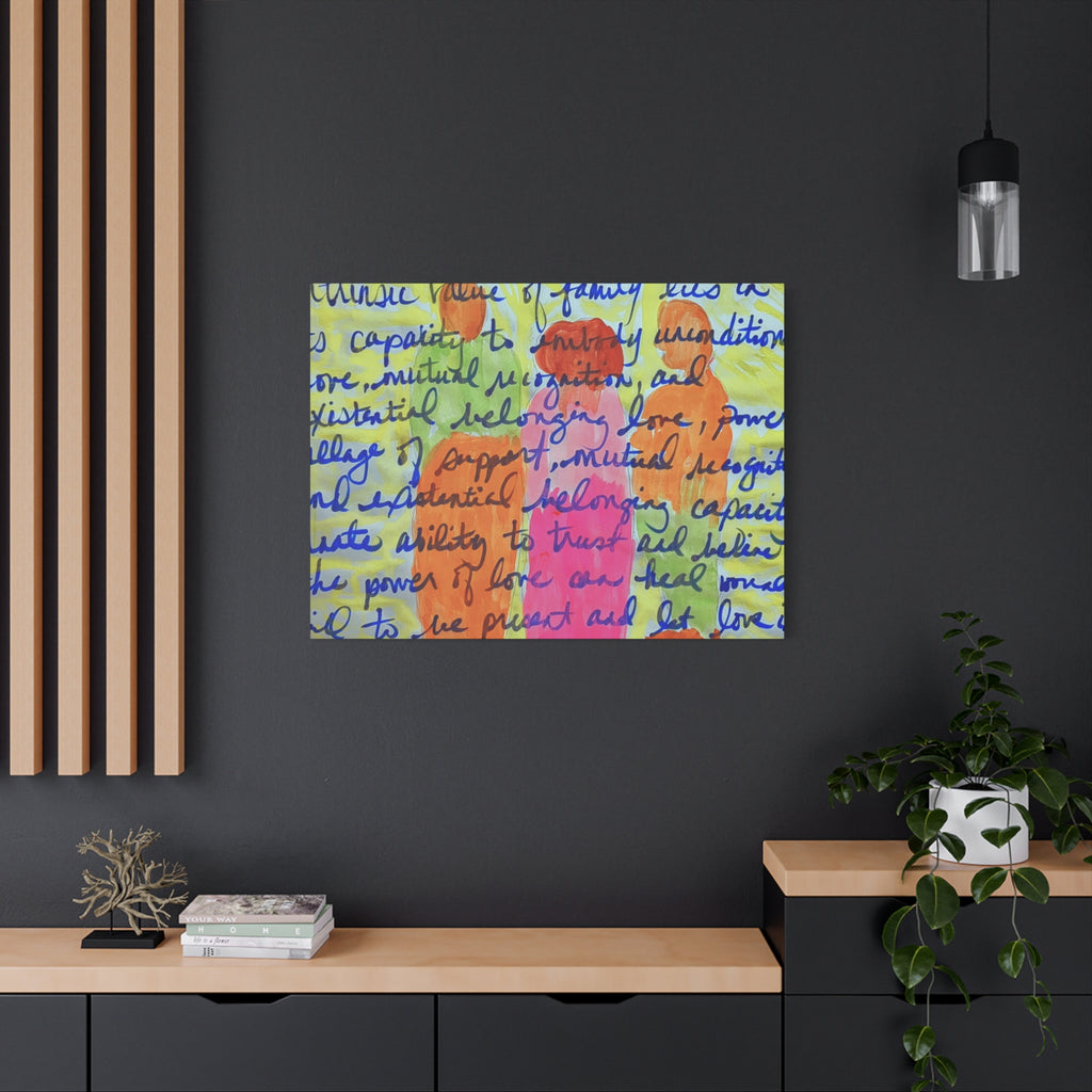 Family Values Matte Canvas