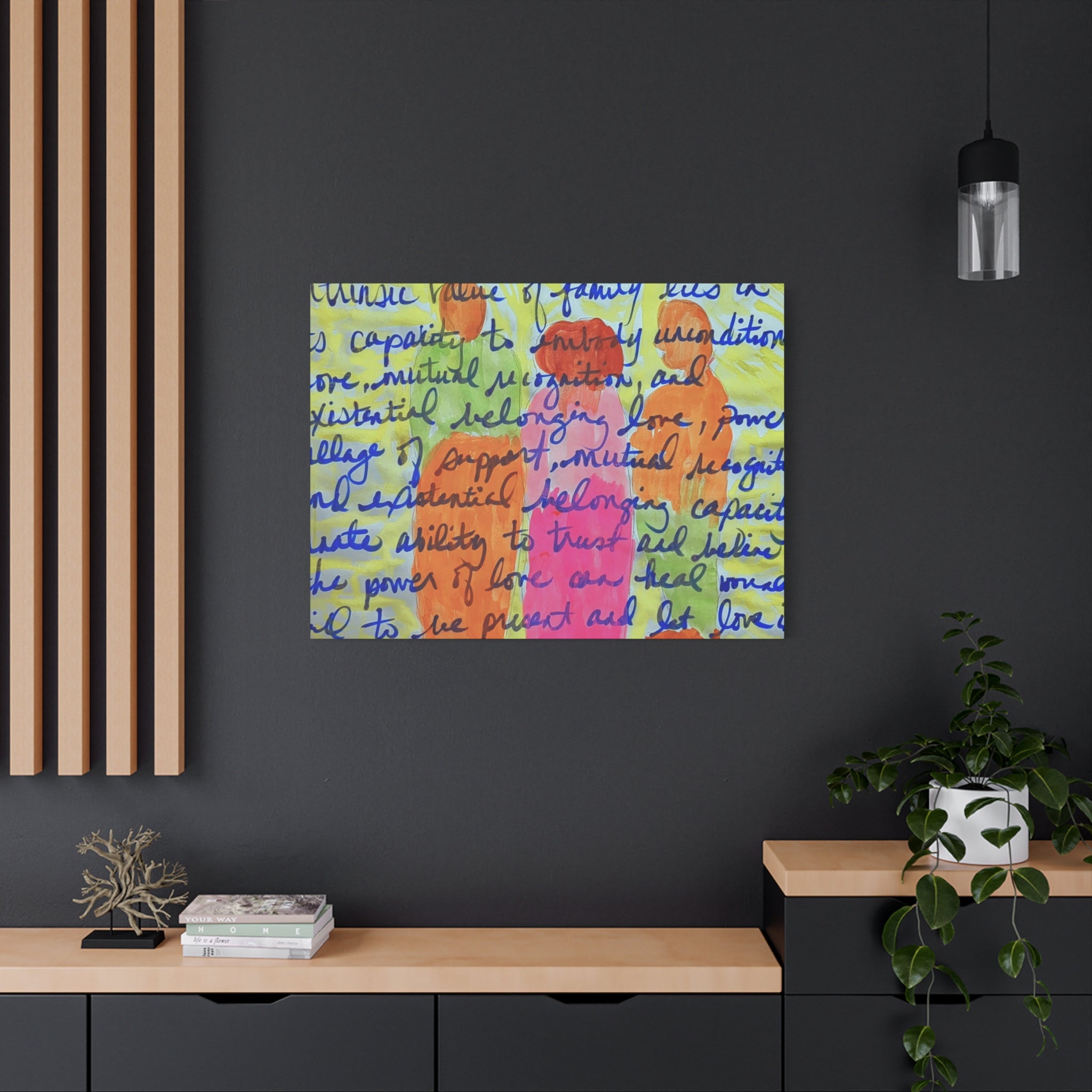 Family Values Matte Canvas