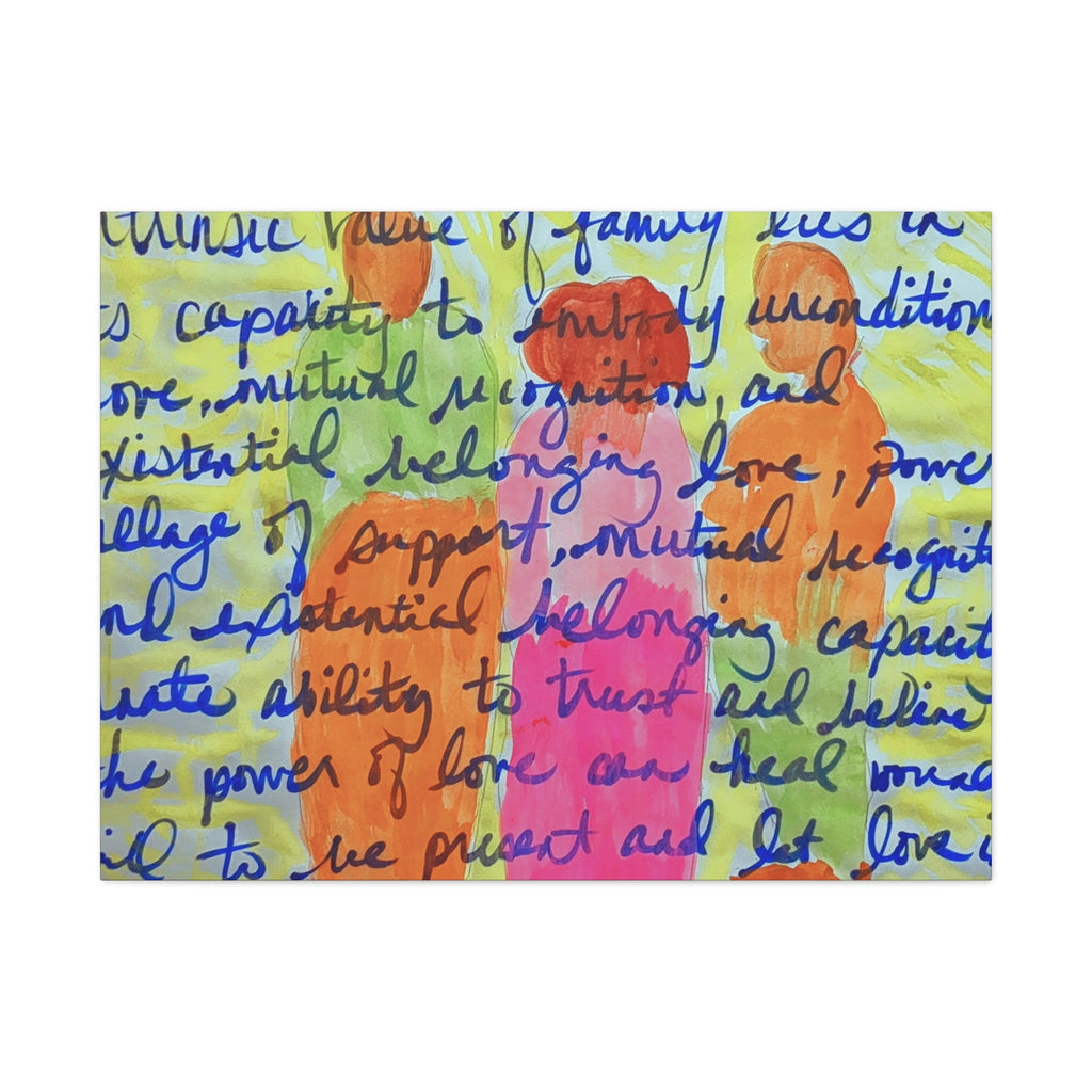 Family Values Matte Canvas