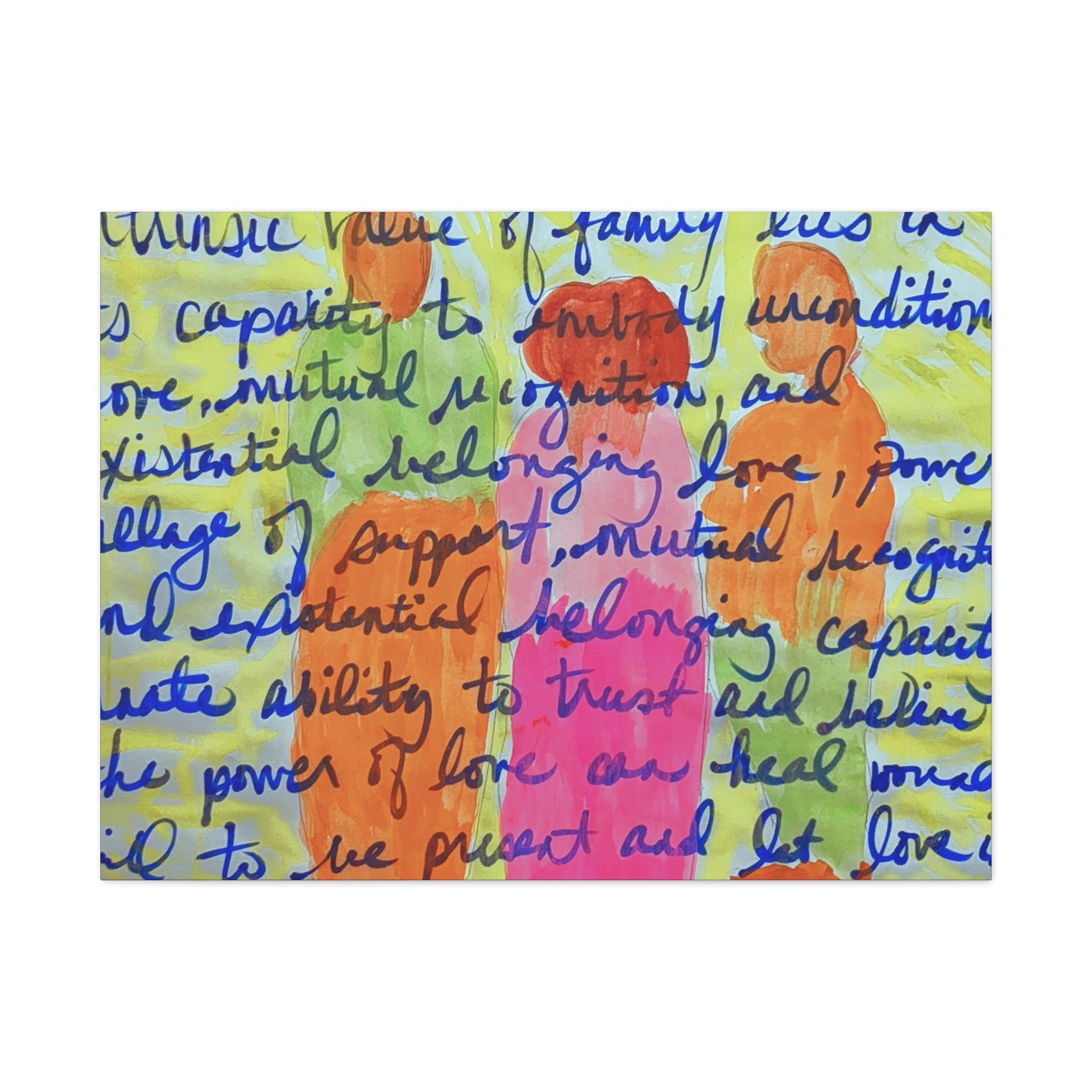 Family Values Matte Canvas