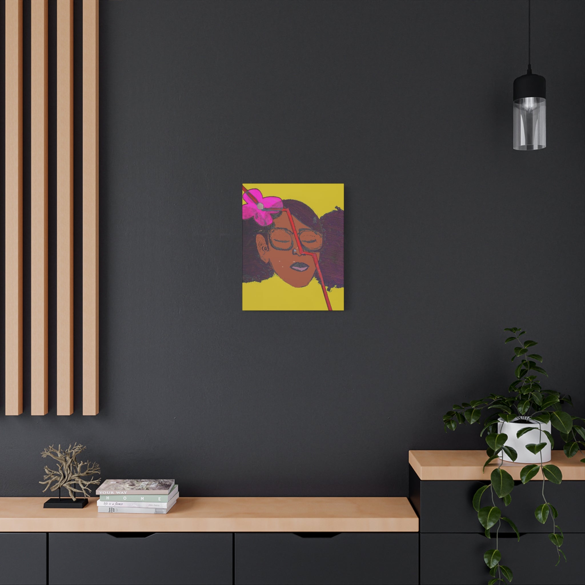 Gone Girl Solo Matte Canvas