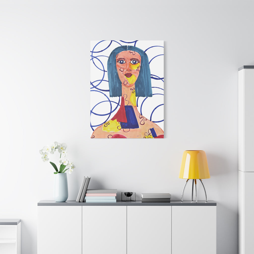 Puzzled Matte Canvas
