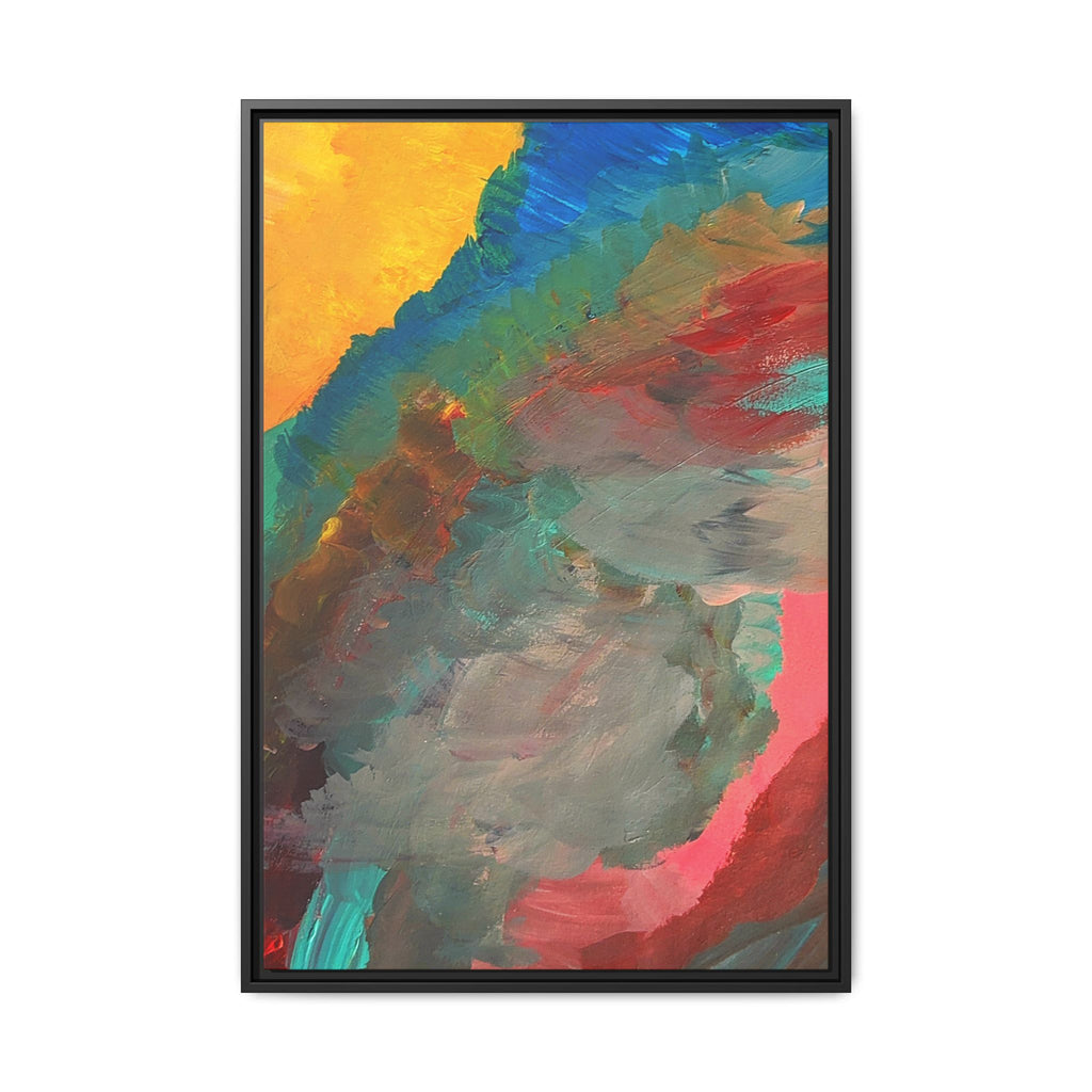 Asunder Matte Canvas Print — Framed Wall Art