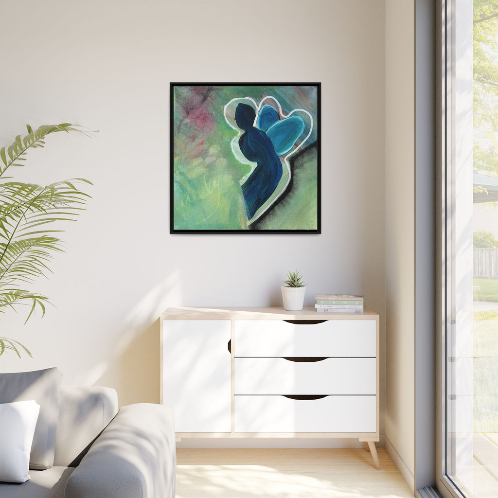 Flit Matte Canvas Print — Framed Wall Art