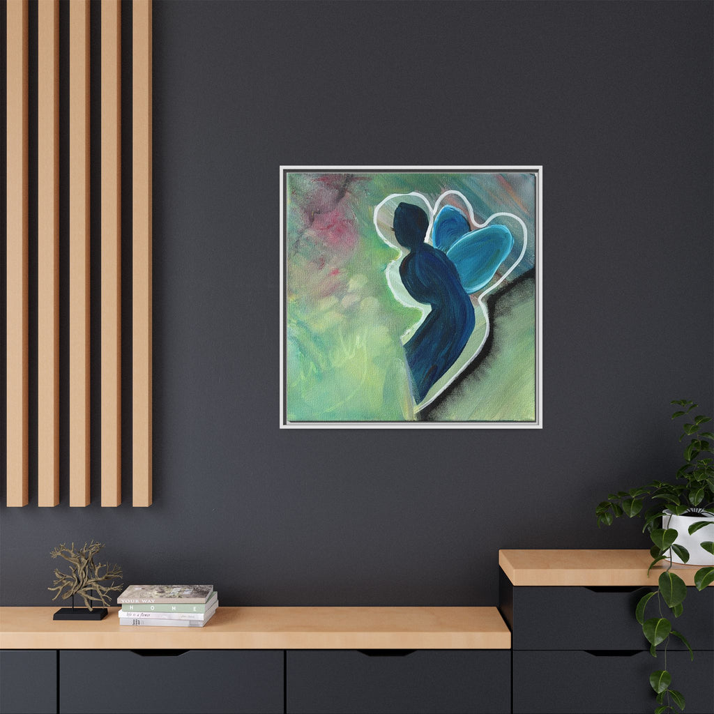 Flit Matte Canvas Print — Framed Wall Art
