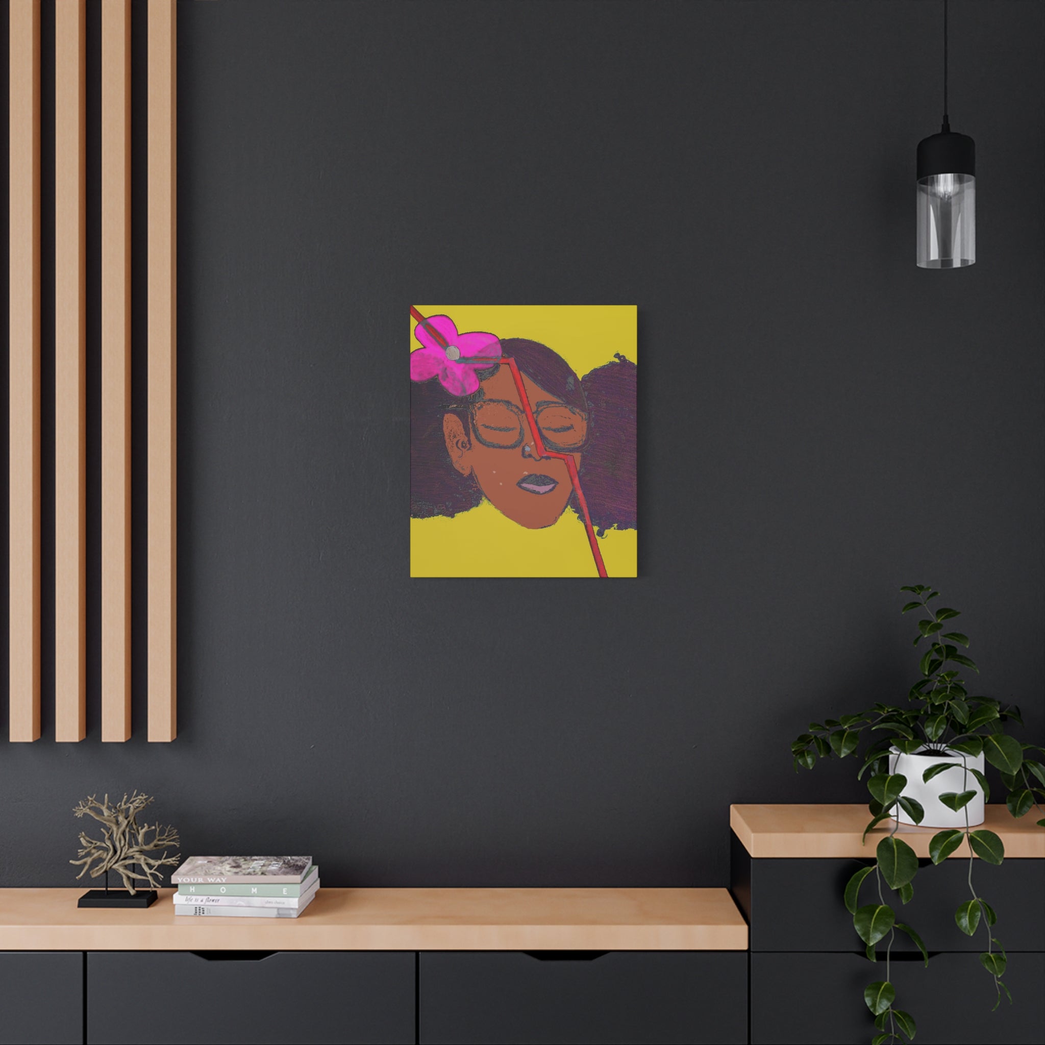 Gone Girl Solo Matte Canvas