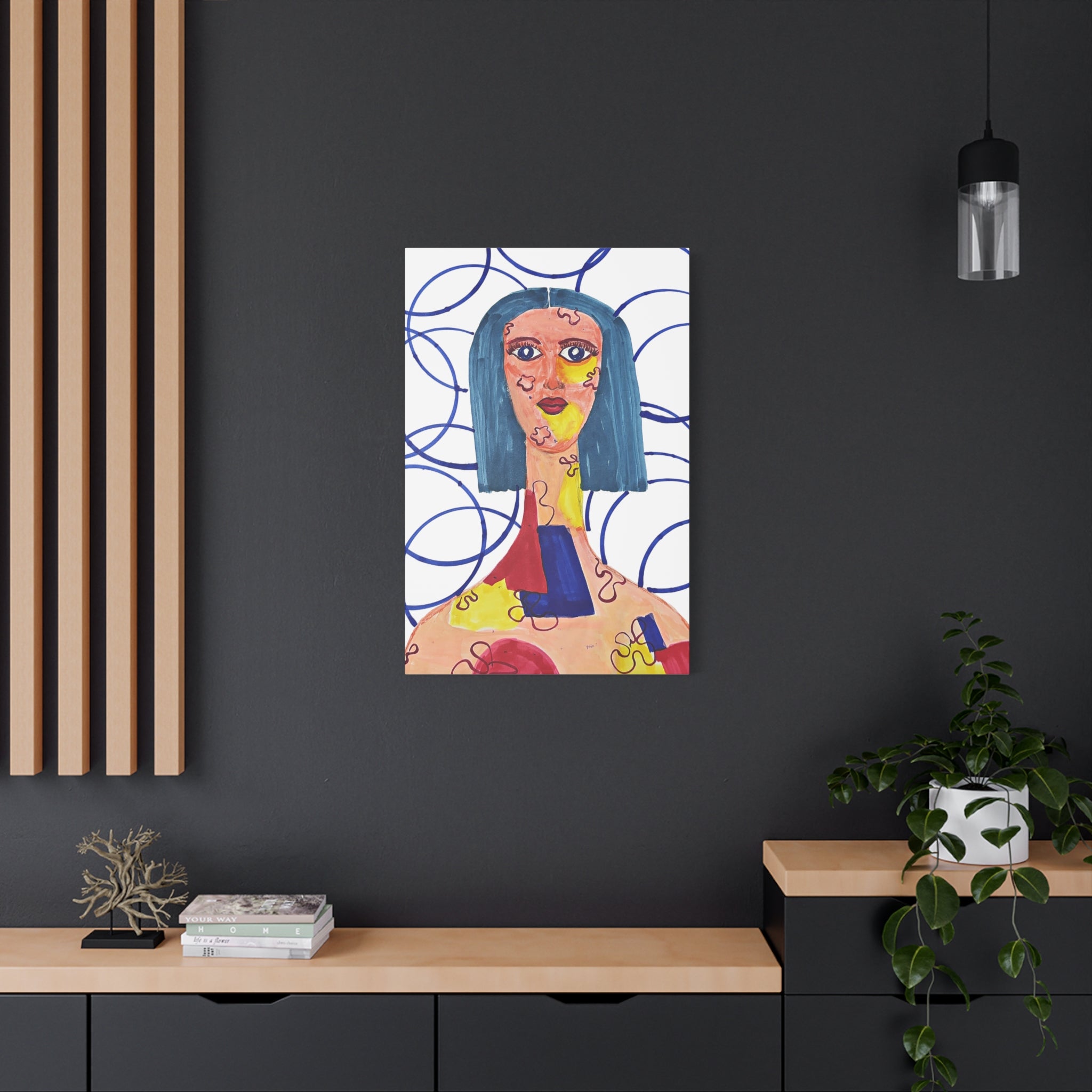 Puzzled Matte Canvas