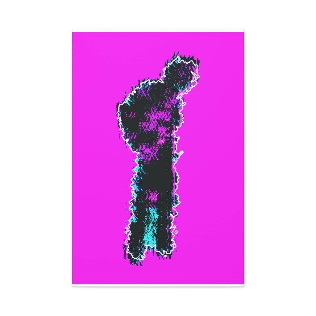 Distorted Matte Canvas