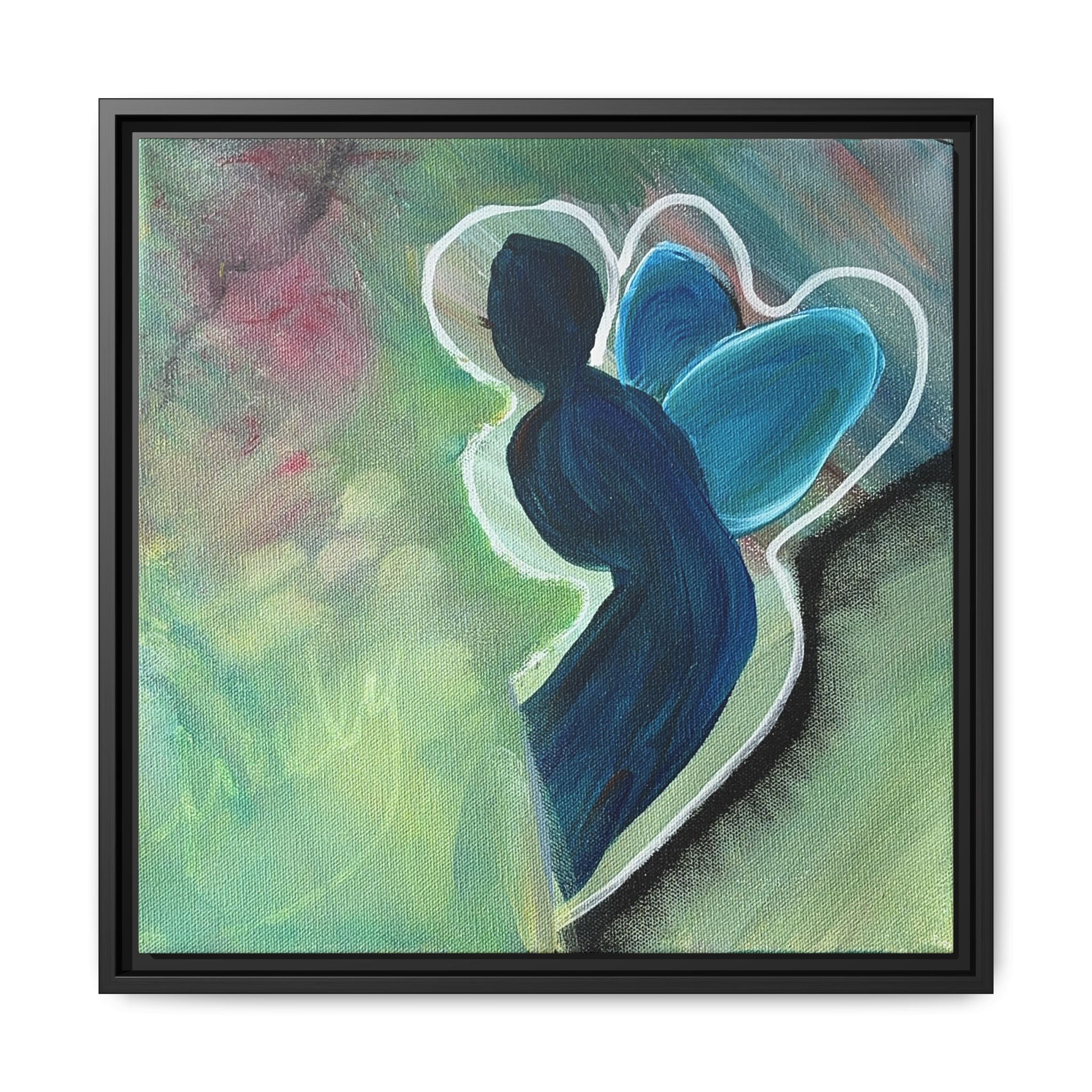 Flit Matte Canvas Print — Framed Wall Art