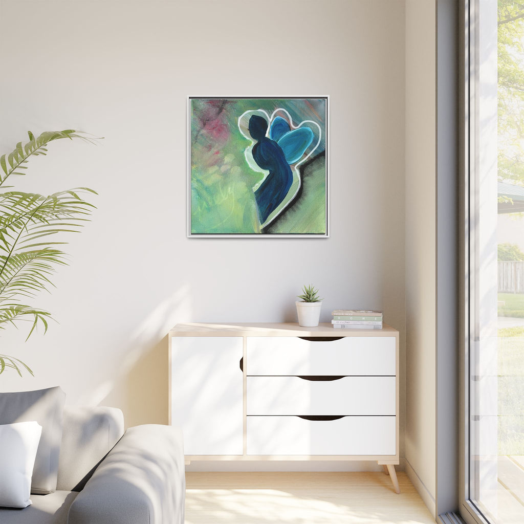 Flit Matte Canvas Print — Framed Wall Art