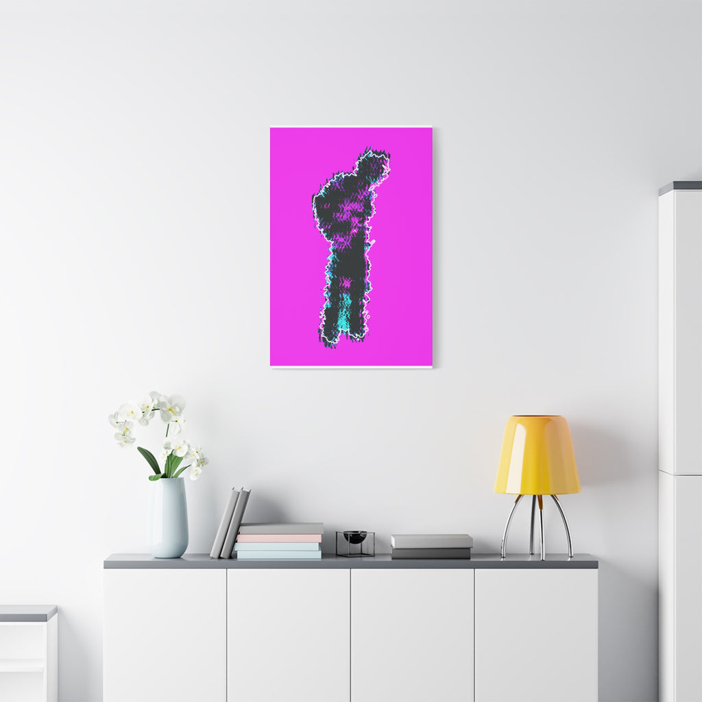 Distorted Matte Canvas