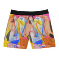 Abstract Swim Shorts