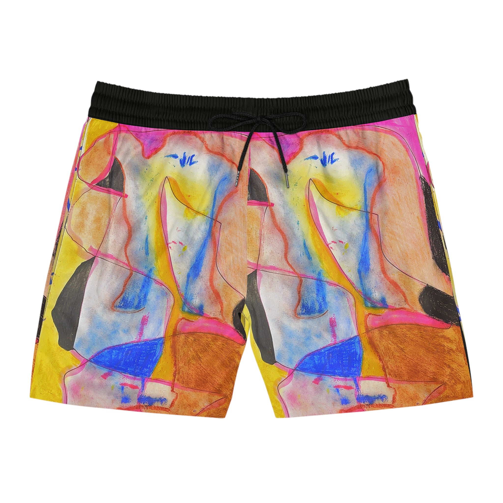 Abstract Swim Shorts
