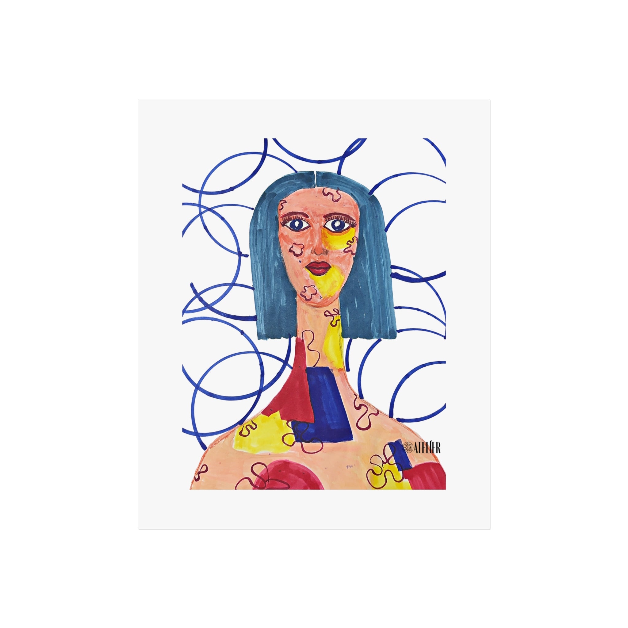 Puzzled Poster