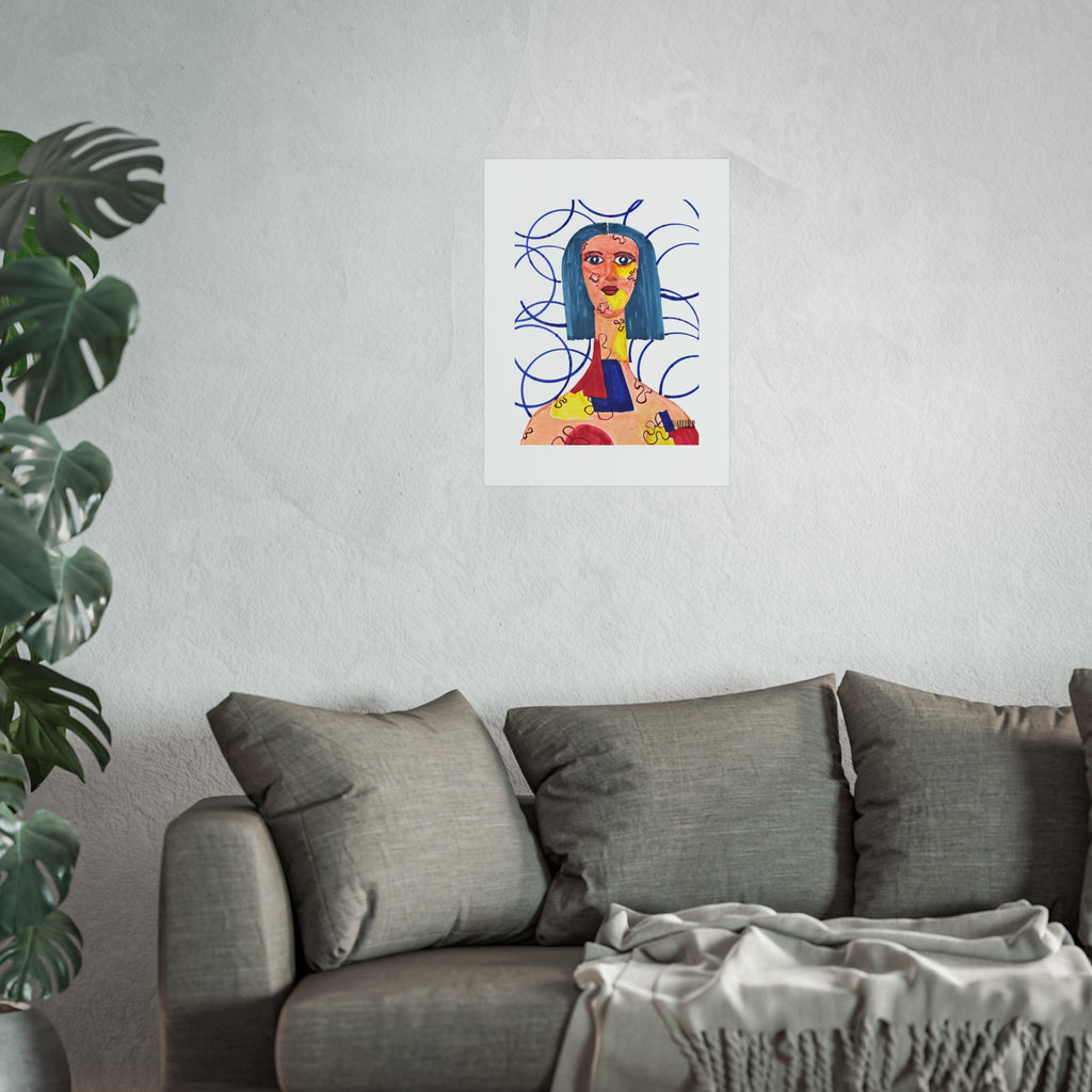 Puzzled Poster