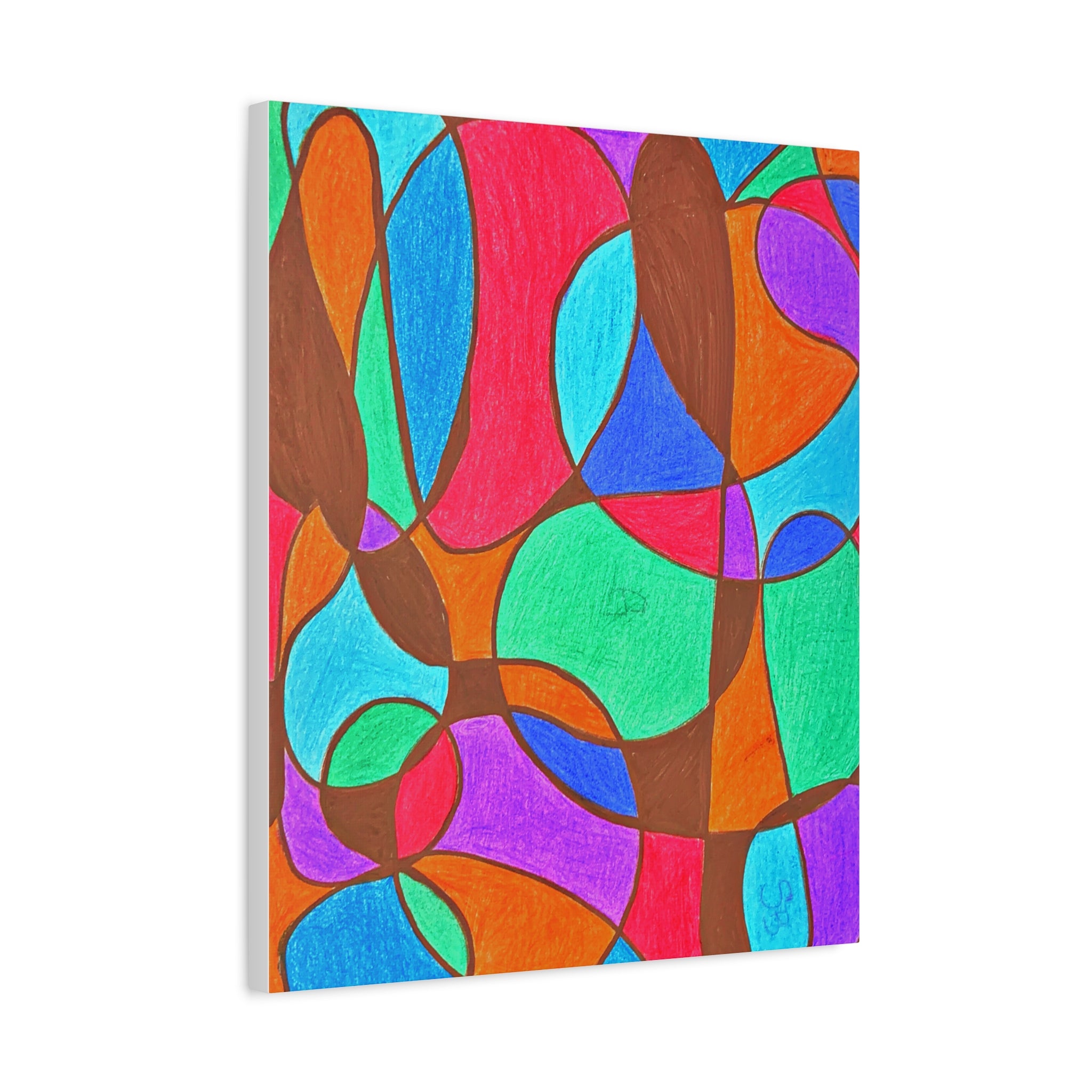 Kaleidoscope Matte Canvas