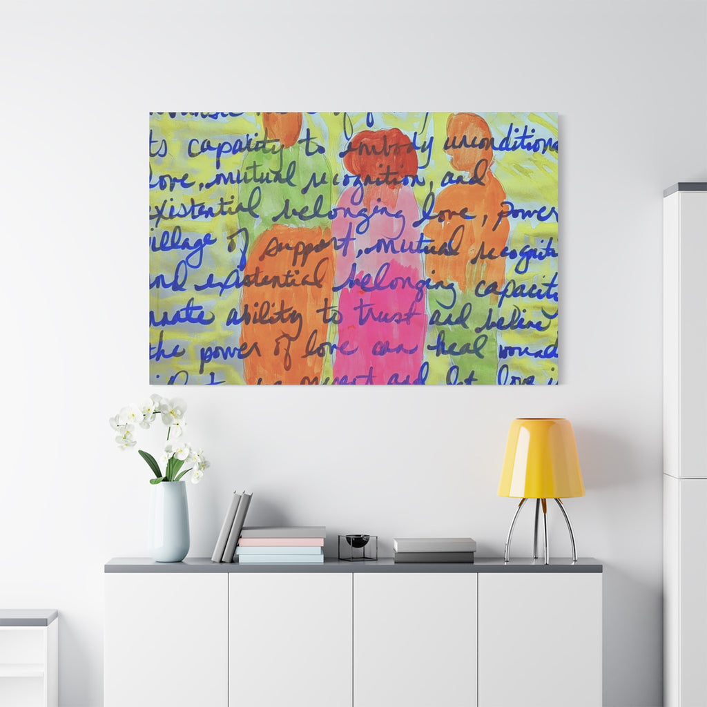 Family Values Matte Canvas