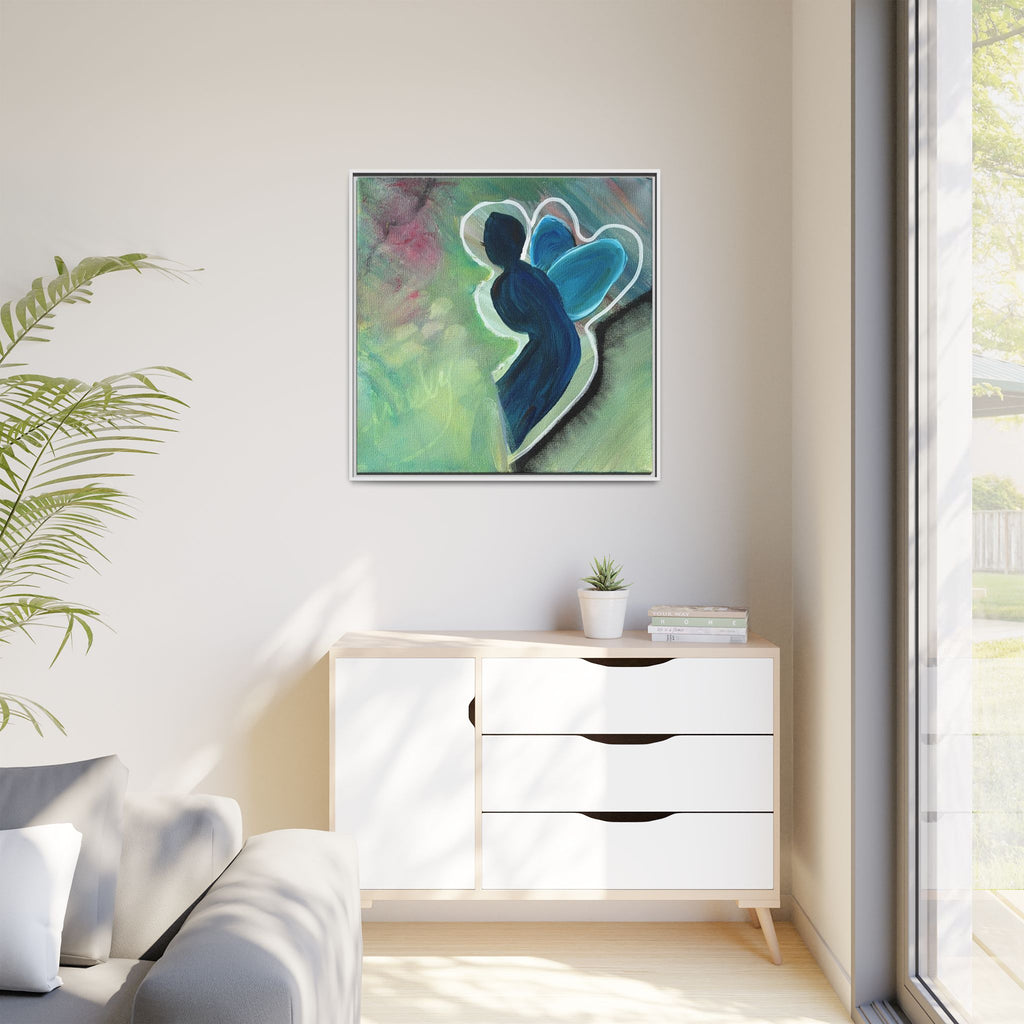 Flit Matte Canvas Print — Framed Wall Art
