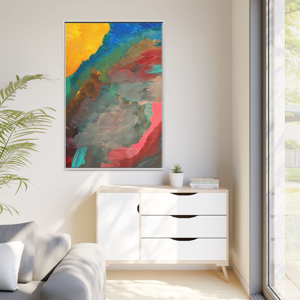 Asunder Matte Canvas Print — Framed Wall Art