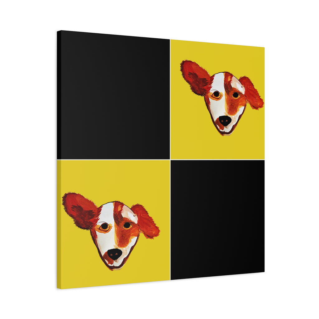 Preppy Pup Matte Canvas