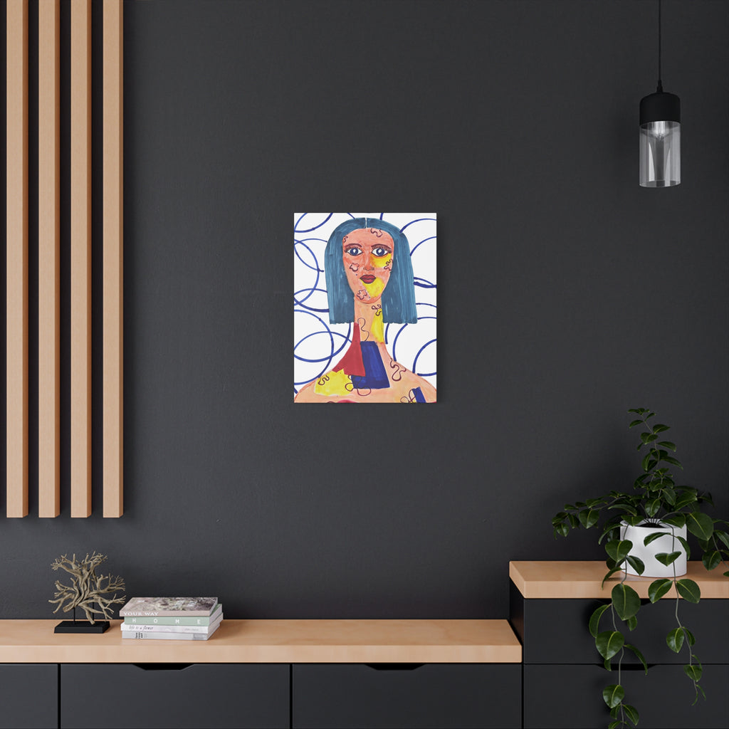 Puzzled Matte Canvas