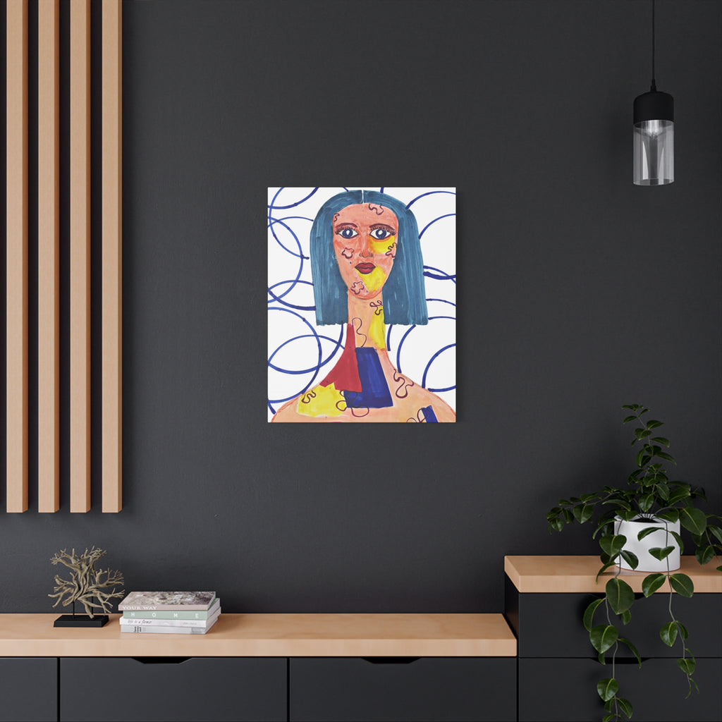 Puzzled Matte Canvas