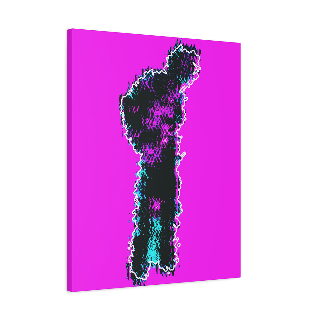 Distorted Matte Canvas