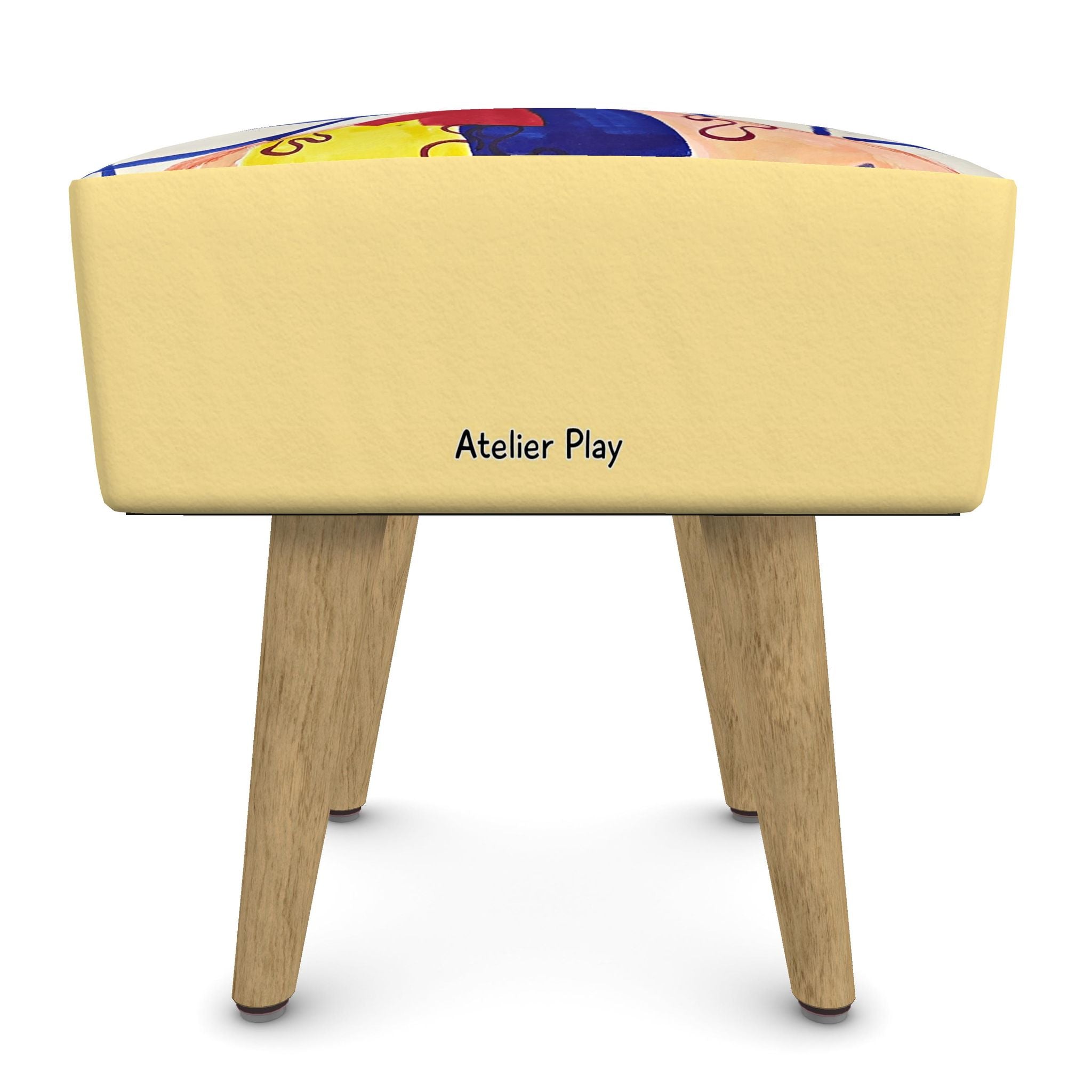 Puzzled Footstool