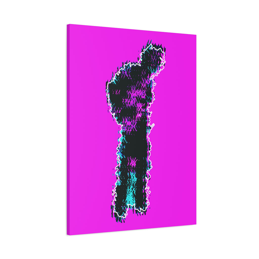 Distorted Matte Canvas