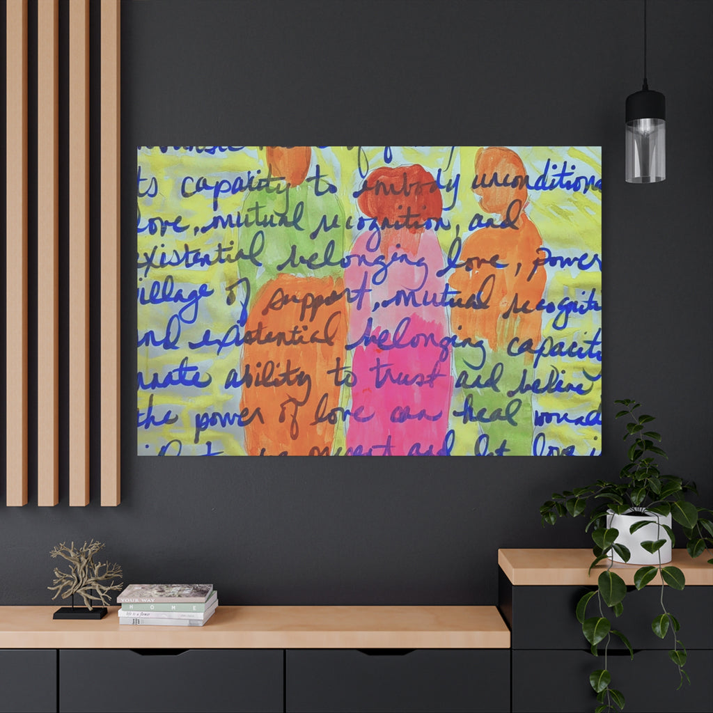 Family Values Matte Canvas
