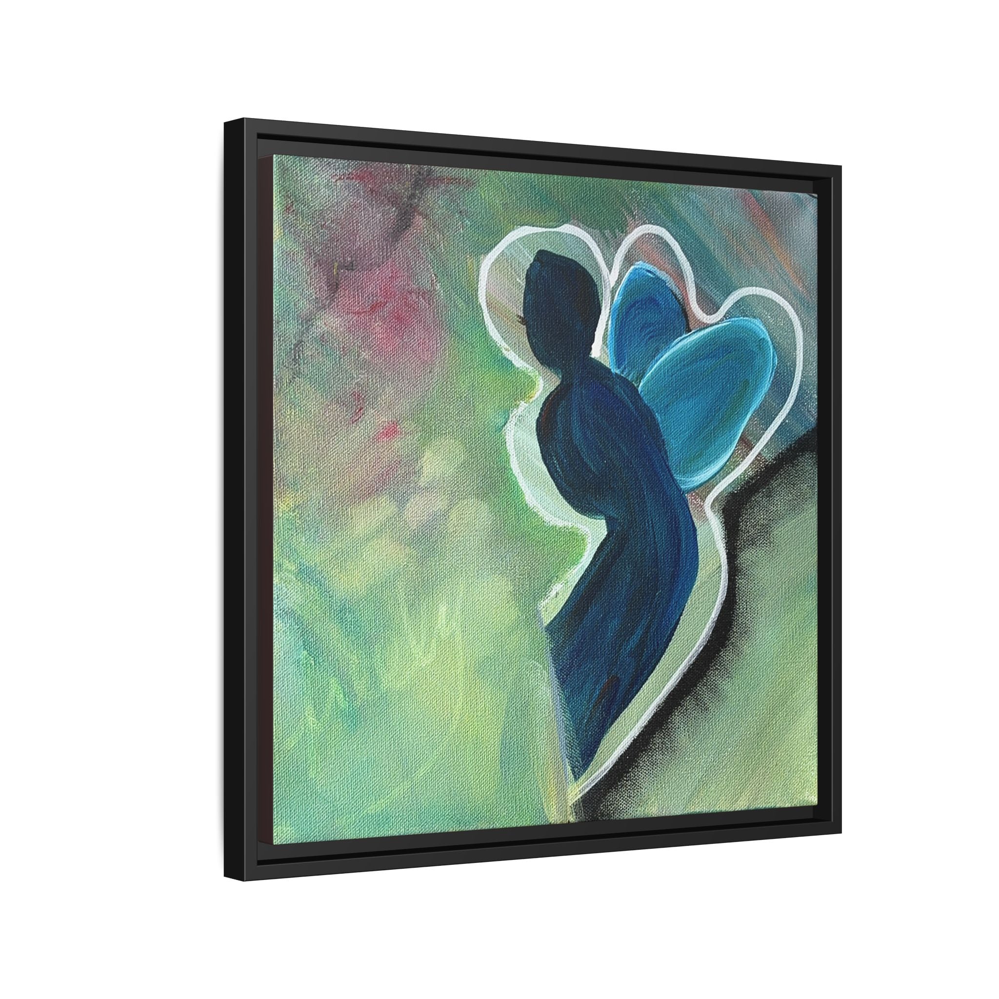 Flit Matte Canvas Print — Framed Wall Art