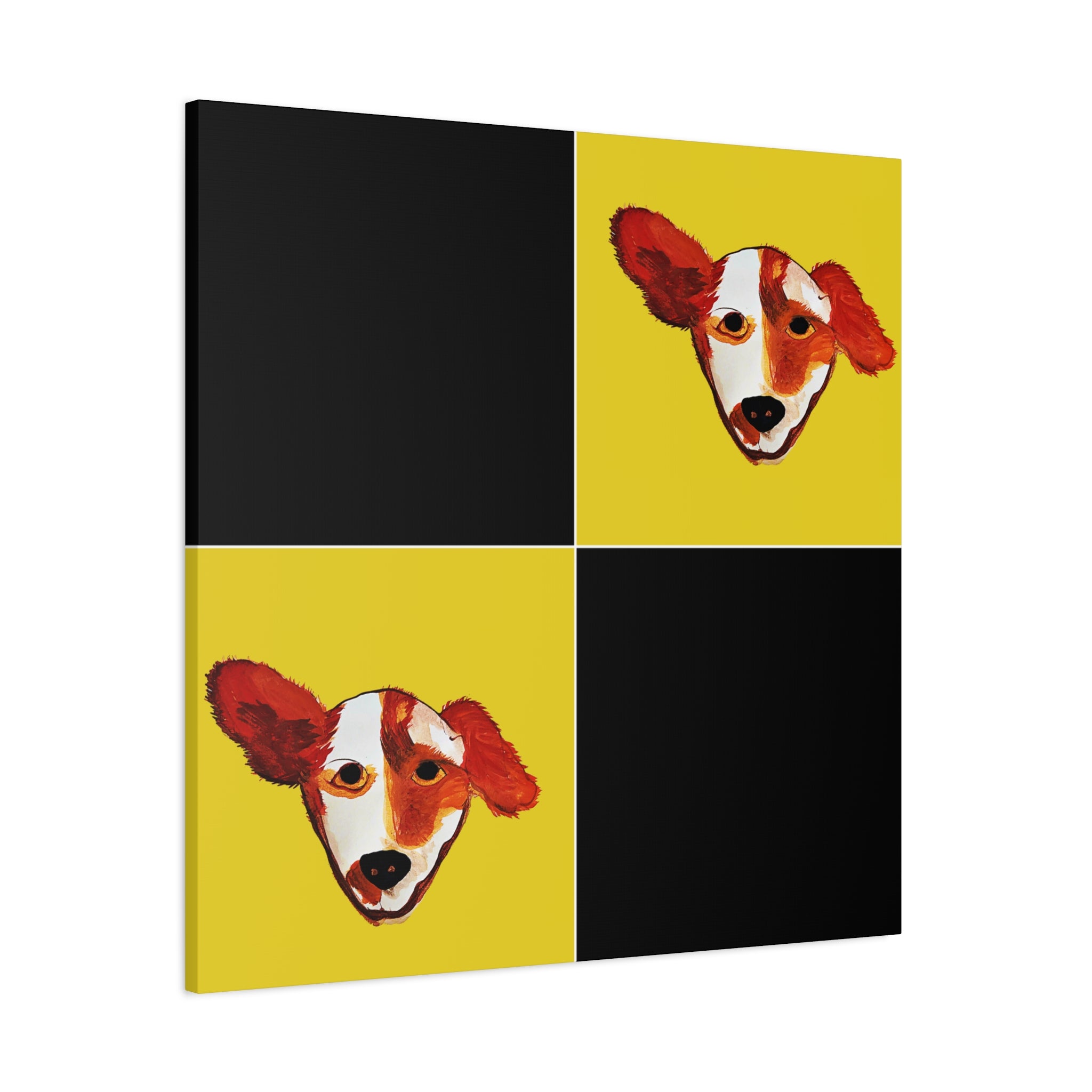 Preppy Pup Matte Canvas