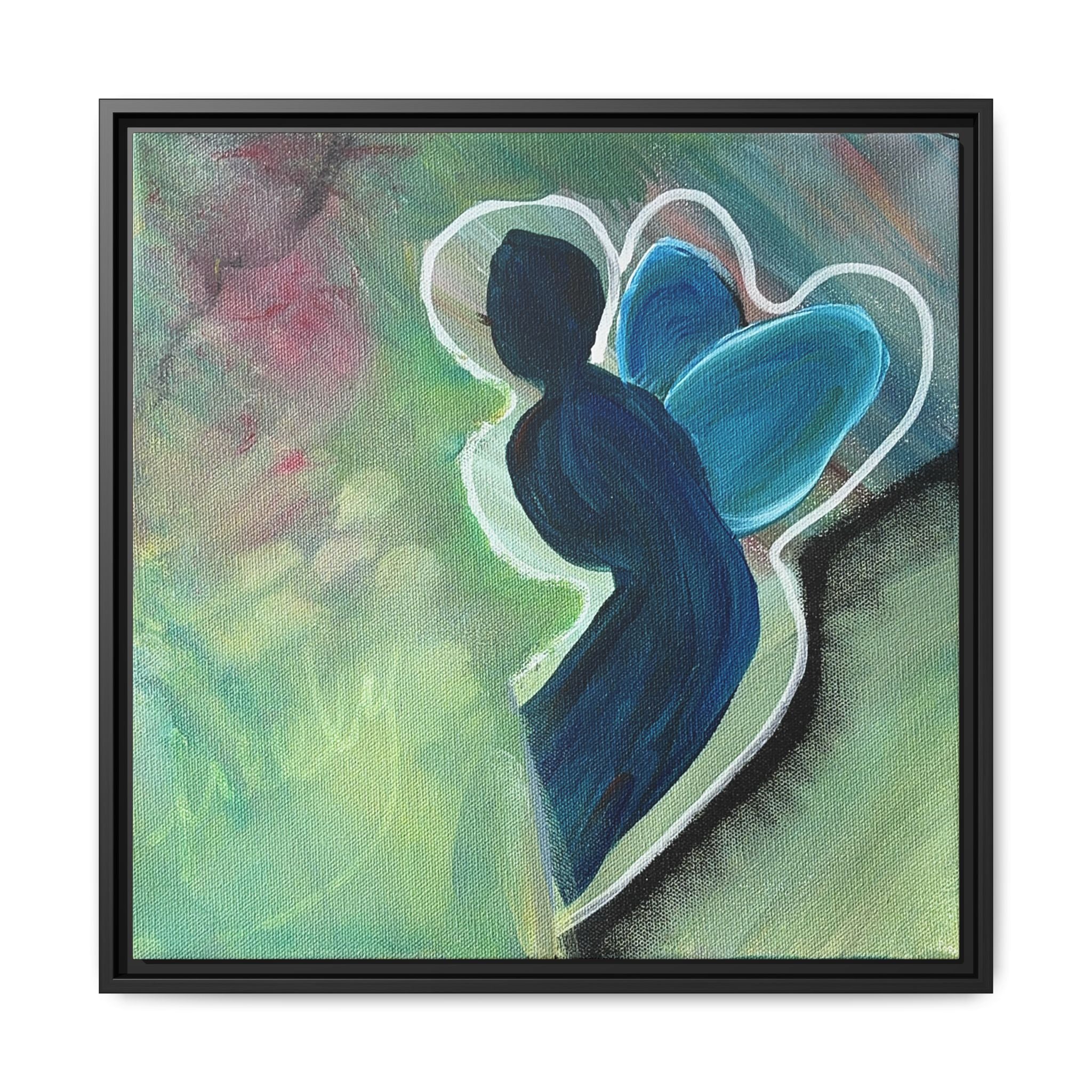 Flit Matte Canvas Print — Framed Wall Art