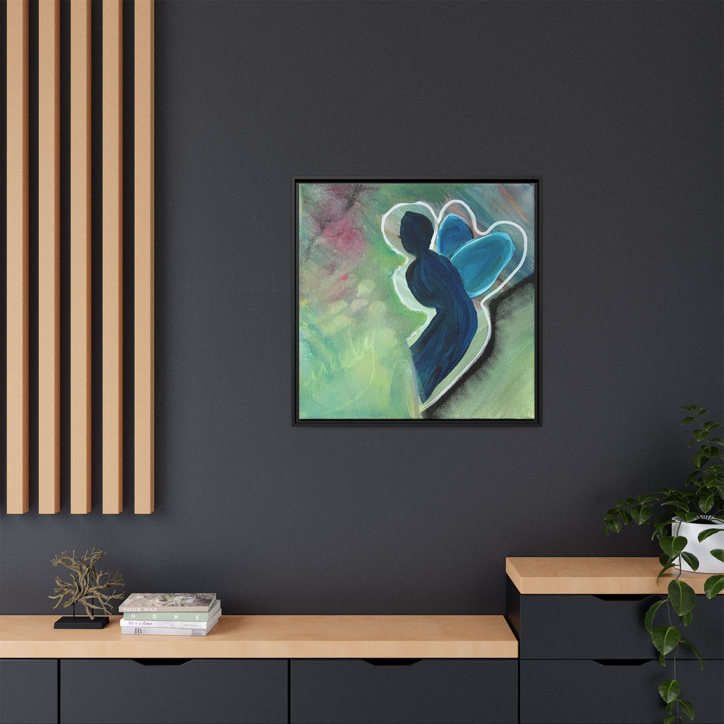 Flit Matte Canvas Print — Framed Wall Art