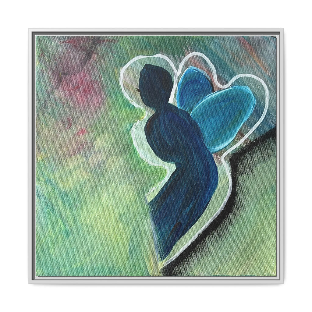 Flit Matte Canvas Print — Framed Wall Art