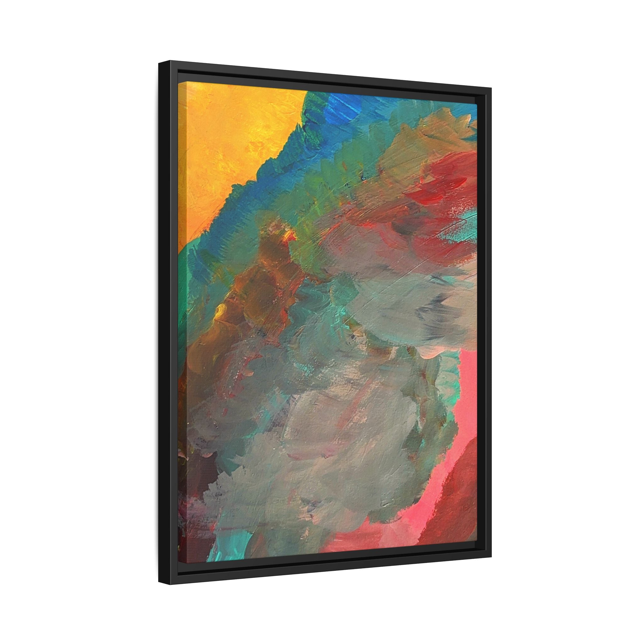 Asunder Matte Canvas Print — Framed Wall Art